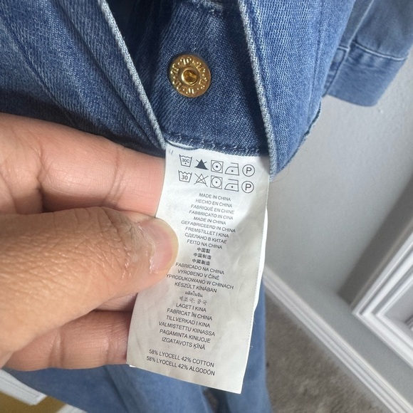 Michael Kors Denim Blue Women's Jumpsuit - Picture 11 of 12